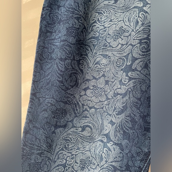 Floral print jeans forever 21 size 16 - Picture 3 of 7